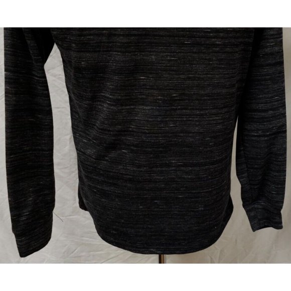 NBA Chicago Bulls Small Grey Black Zip Up Hooded Basketball Polyester Jacket - Picture 10 of 13